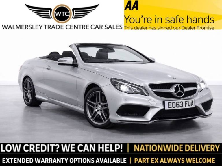 2013 Mercedes-Benz E Class 2.1 E250 CDI AMG Sport Cabriolet 2dr Diesel G-Tronic+ Euro 5 (s/s) (20...
