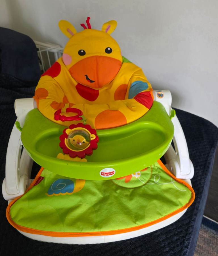 Fisher-Price Giraffe Sit-Me-Up Portable Baby Seat