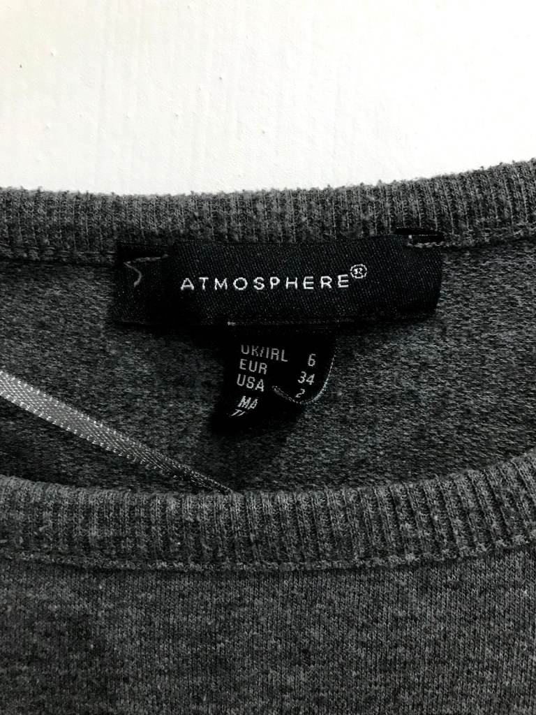 Primark Grey Jumper Size 6