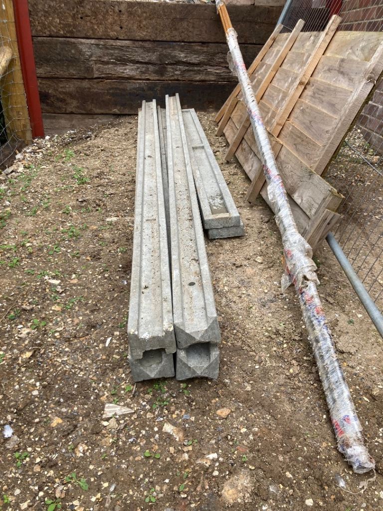Concrete Posts & Gravel Boards