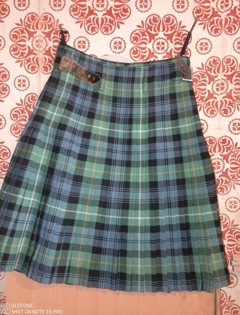 Woolen kilt