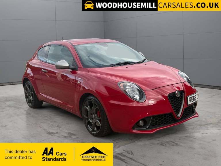 2017 Alfa Romeo MiTo 1.4 TB MultiAir Veloce TCT Euro 6 (s/s) 3dr HATCHBACK Petrol Automatic
