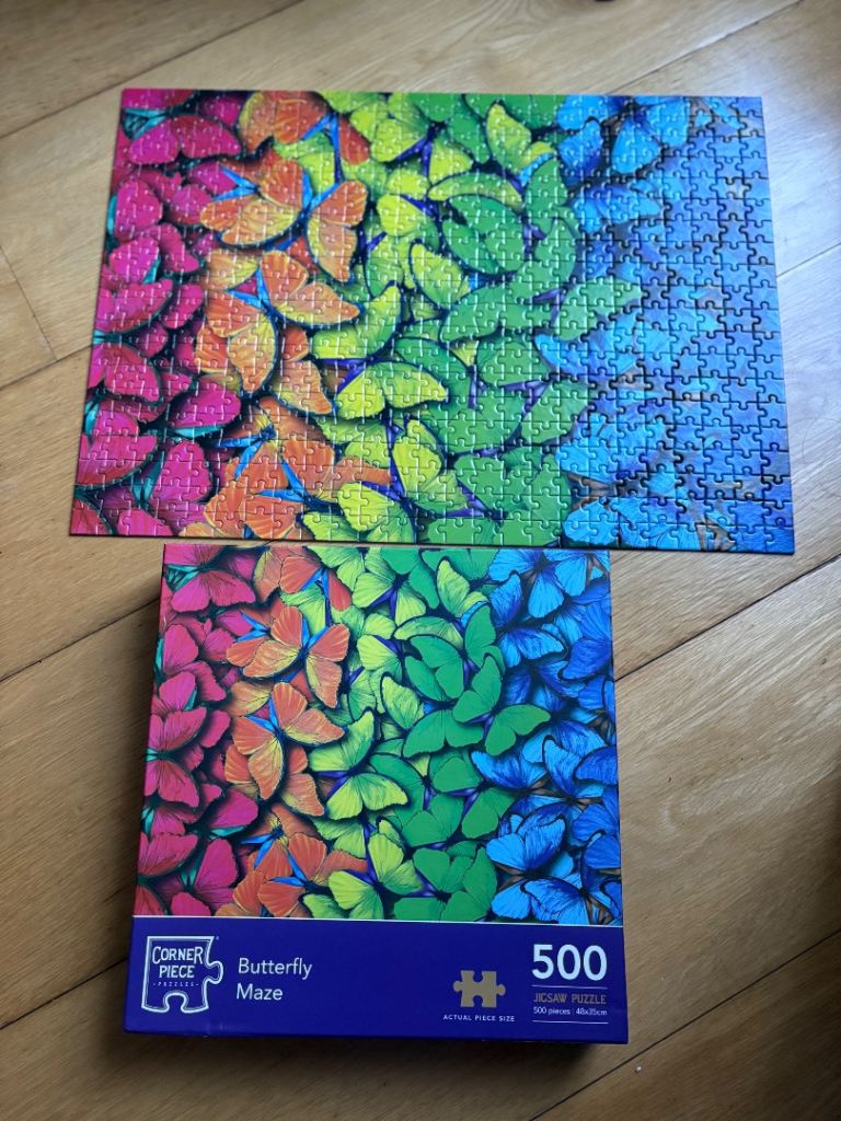 Puzzle 🧩 Butterfly Maze 500 pieces 