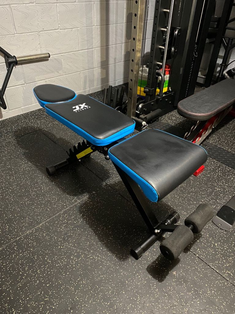 JX Fitness foldable adjustable weight bench