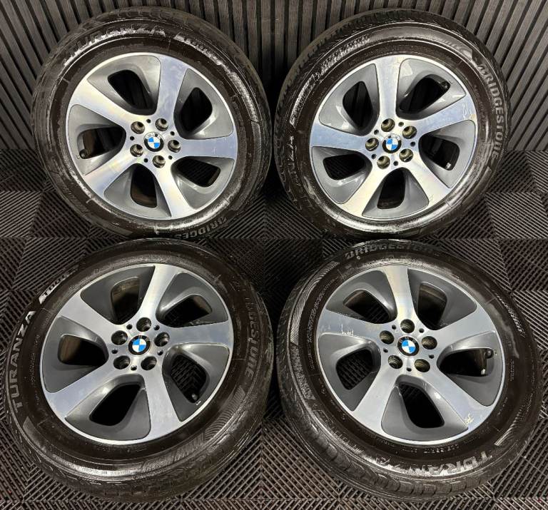 17'' GENUINE BMW X1 561 F48 GREY DC ALLOY WHEELS TYRES