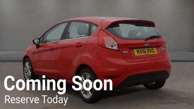  Ford Fiesta 1.0T EcoBoost Zetec Euro 6 (s/s) 5dr Petrol Manual