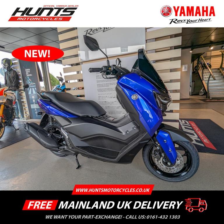 NEW (2026 COLOUR!) Yamaha NMAX 125 Scooter. £3,700 On The Road (NO ADDED FEES!)