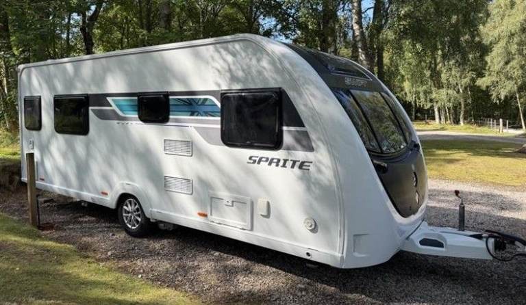 2023 Swift Sprite Major 4SB Caravan and Awning