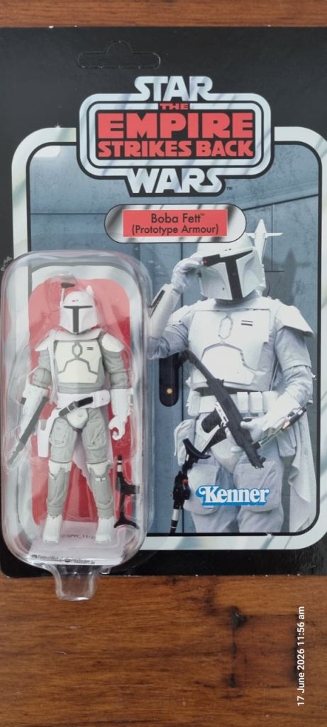 Star Wars The Empire Strikes Back Boba Fett Prototype Armour Figure
