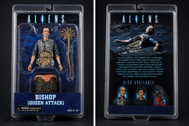 Aliens Bishop (Queen Attack) Action Figure - New in Box
