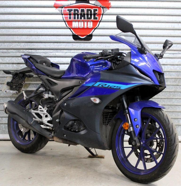 2024 74 YAMAHA YZF-R125 ABS NEW SHAPE TRADE SALE BLUE LEARNER LEGAL 12K TFT MOT