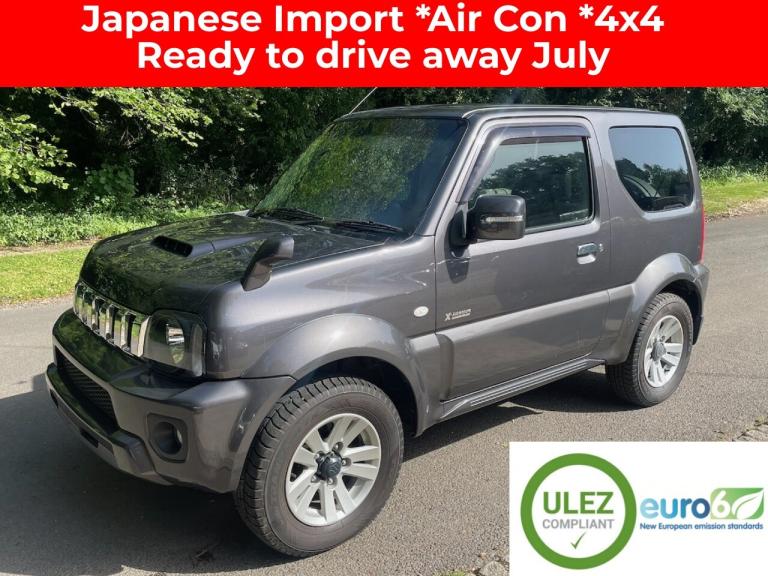 2013 Suzuki Jimny 1.3 VVT SZ4 3 Door Petrol 4x4 SUV In Grey / Top Spec 4x4 Petrol Automatic