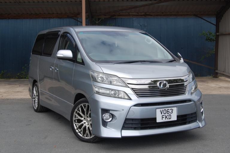 TOYOTA VELLFIRE 3.5 L PACKAGE 2WD LEATHER Silver Auto Petrol 2013