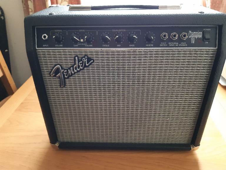 Fender Champion 110 solid-state combo amplifier. 