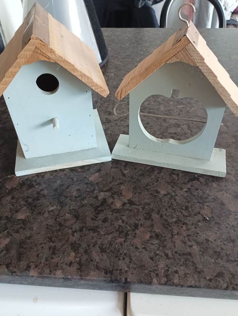 Bird feeder and nest box 