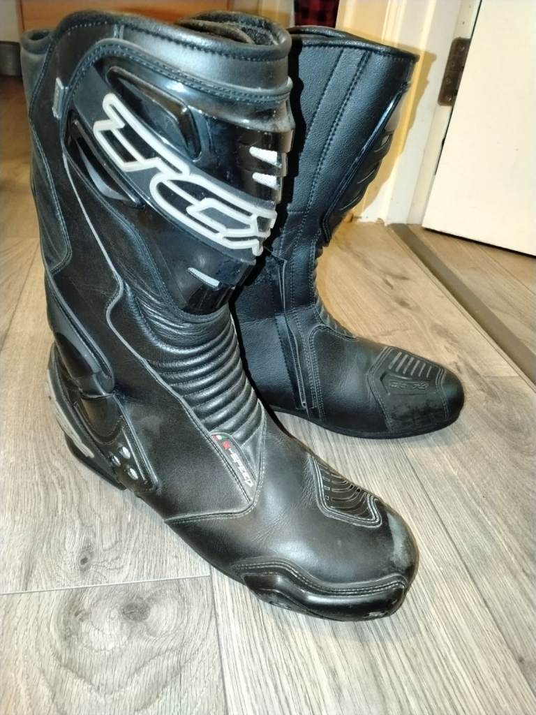 TCX motorbike boots size uk 11 / eu 46  