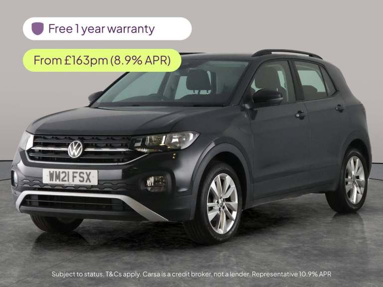 2021 Volkswagen T-Cross 1.0 TSI SE SUV 5dr Petrol Manual Euro 6 (s/s) (110 ps) - BLIND SPOT ASSIS...