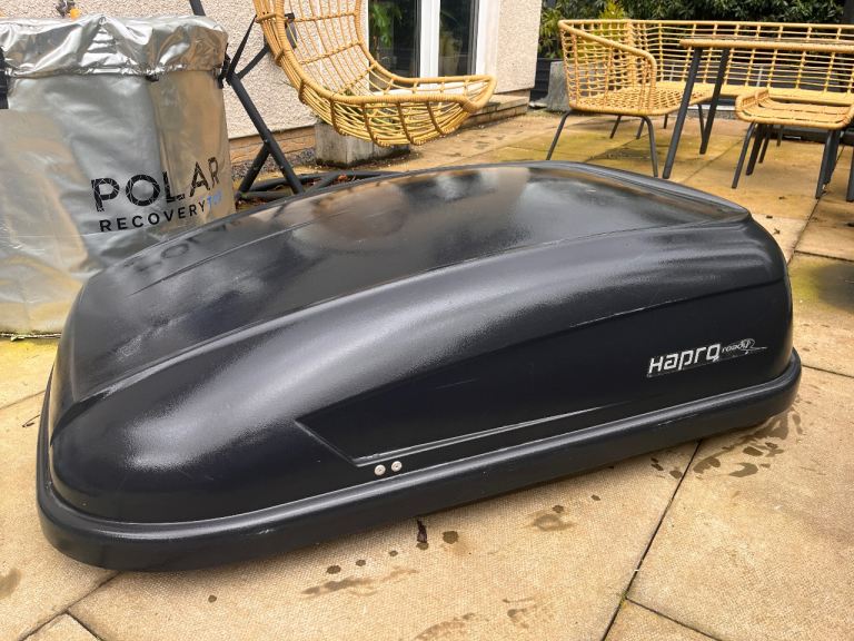Hapro Roof Box (Roady) – Large Car Roof Storage Box – With Key