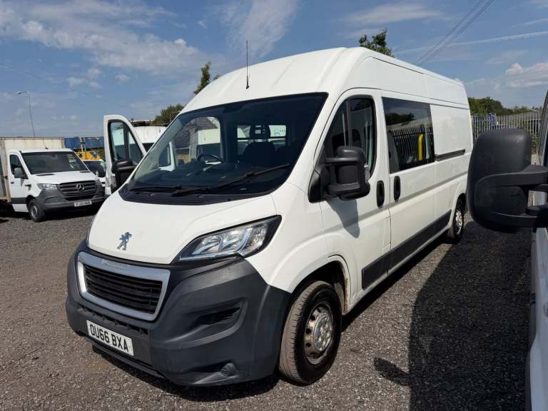2016/66 PEUGEOT BOXER L3H2 WELAFARE UNIT ULEZ COMPLIANT WITH REAR TOILET + VAT