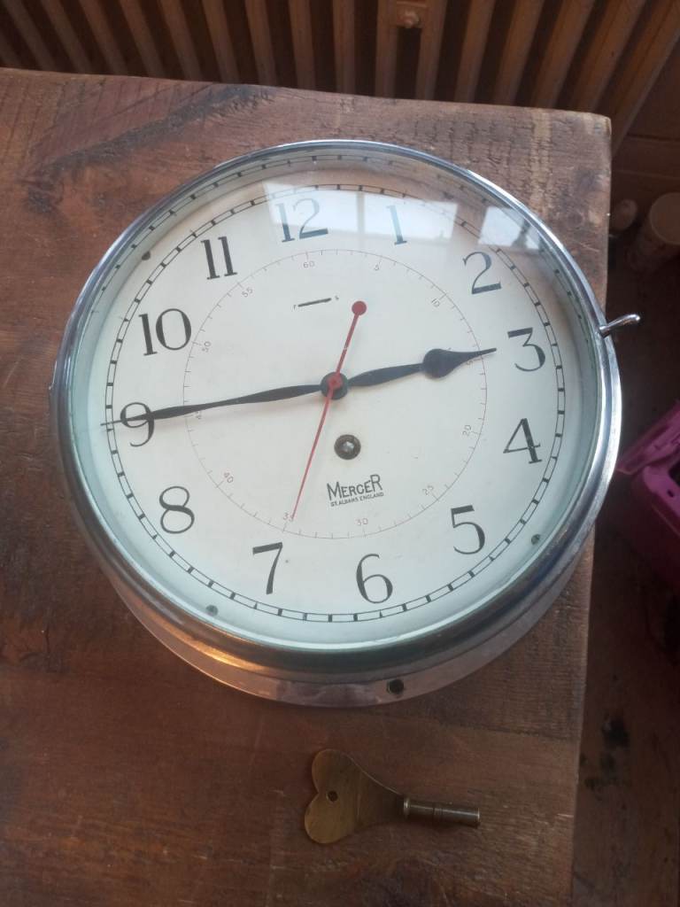 MERCER SHIP CLOCK 
