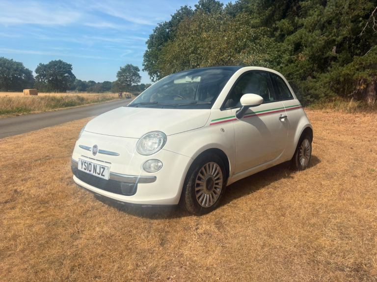 Fiat, 500, Hatchback, 2010, Manual, 1242 (cc), 3 doors