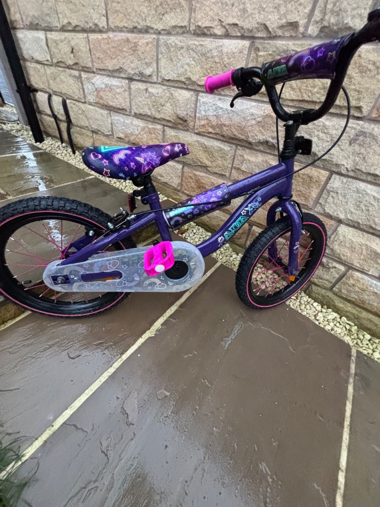 🌈 Girls Purple Kids Bike – Great Condition – £25