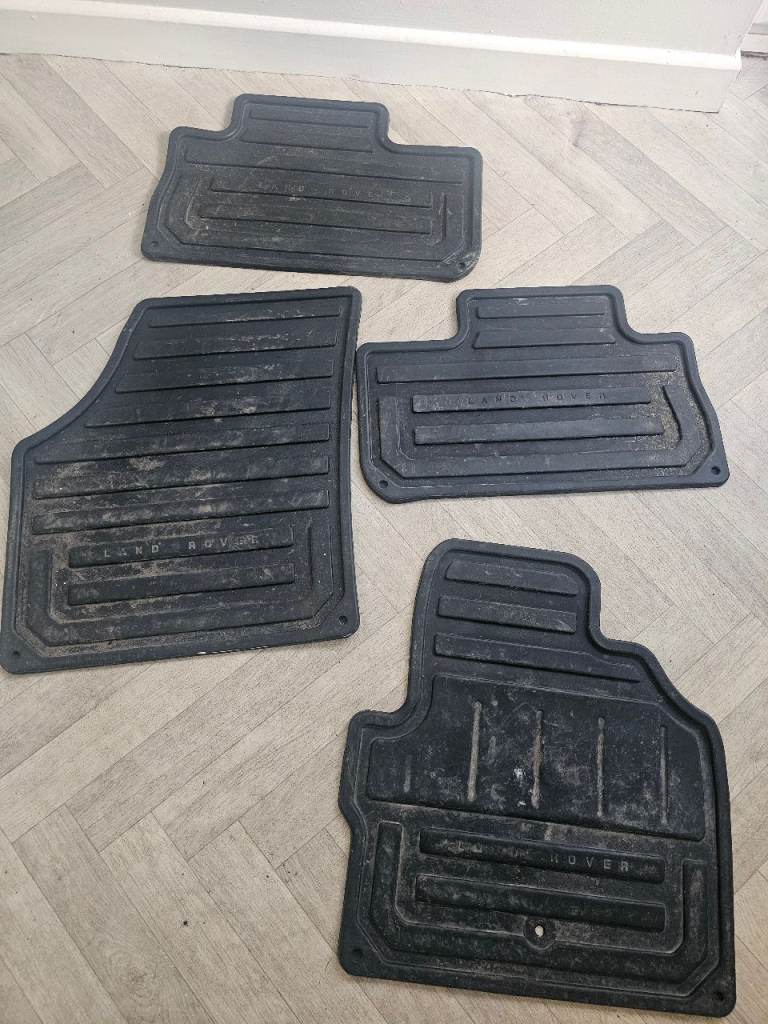 Landrover rubber mats