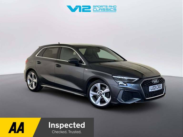 2021 Audi A3 1.5 TFSI 35 S line Sportback 5dr Petrol Manual Euro 6 (s/s) (150 ps) Hatchback Petro...