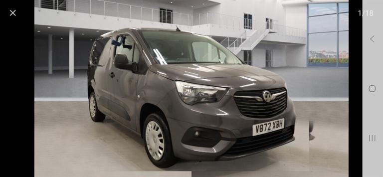 2022 Vauxhall Combo L1H1 2300 SPORTIVE S/S Panel Van Diesel Automatic