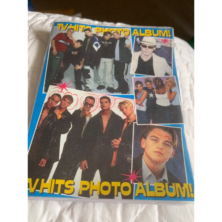 Collectible Tv hits photo album 1998 