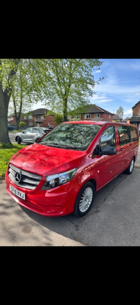 Mercedes Vito 119 tourer 9 seater van 