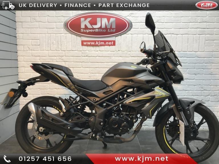 BENELLI BN125, 2025/25, 2117 MILE IN GREY - GEARED LEARNER LEGAL