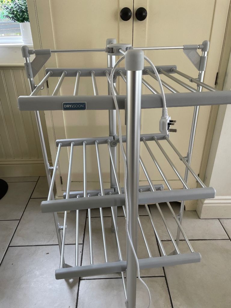 Lakeland Dry:Soon 3-Tier Standard Mini Heated Airer
