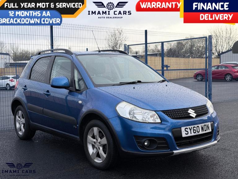 2010 Suzuki SX4 1.6 SZ5 4X4 5dr PETROL MANUAL 63K MILES FRESH MOT FULLY SERVIOCED F S H  HATCHBAC...