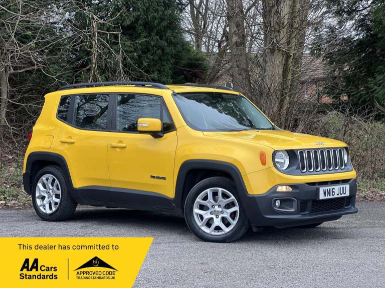 2016 Jeep Renegade 1.4 Multiair Longitude 5dr ESTATE PETROL Manual