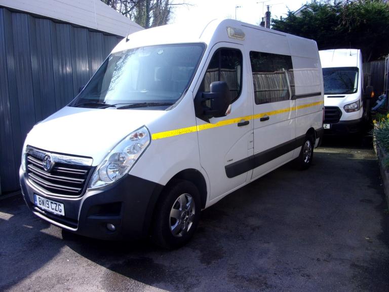 2019 Vauxhall Movano 2.3 CDTI H2 Van 130ps CREW VAN PANEL VAN Diesel Manual