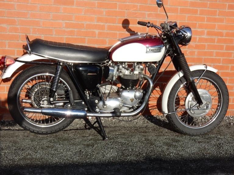 Triumph Bonneville T120R 649cc 1967 Matching Frame & Engine numbers