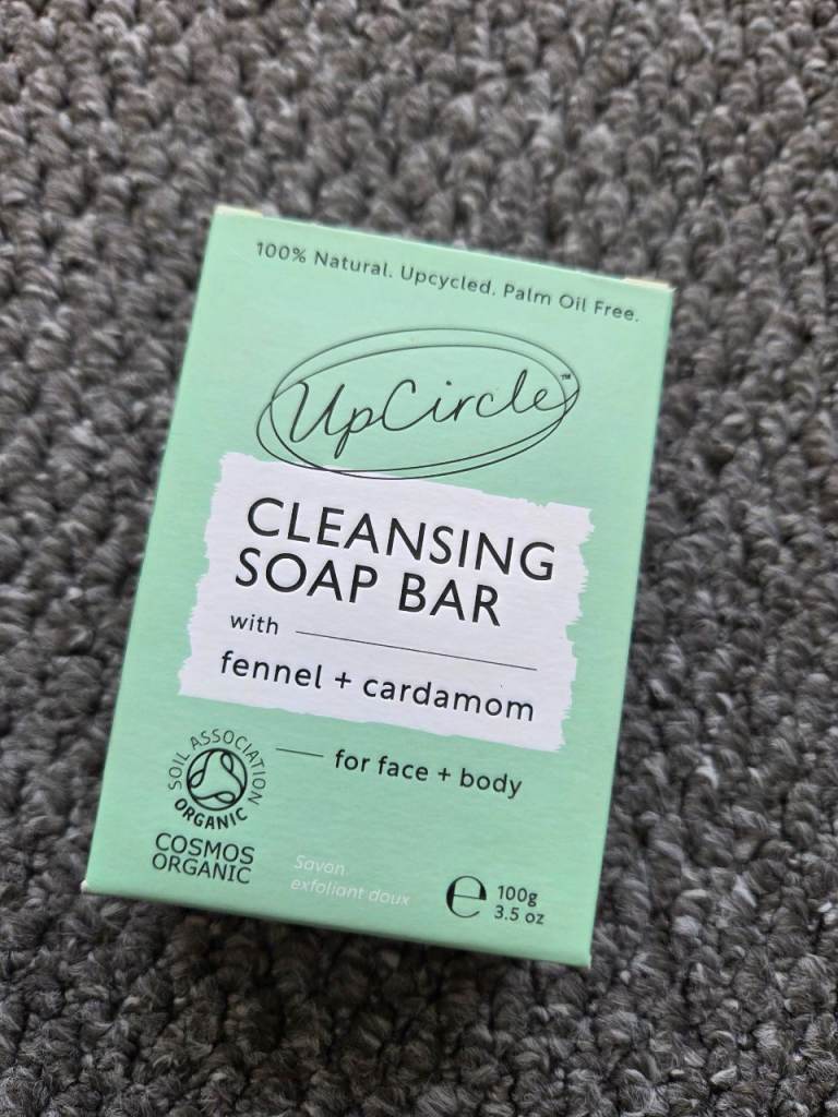 New UpCircle Cleansing Soap Bar - Fennel + Cardamom