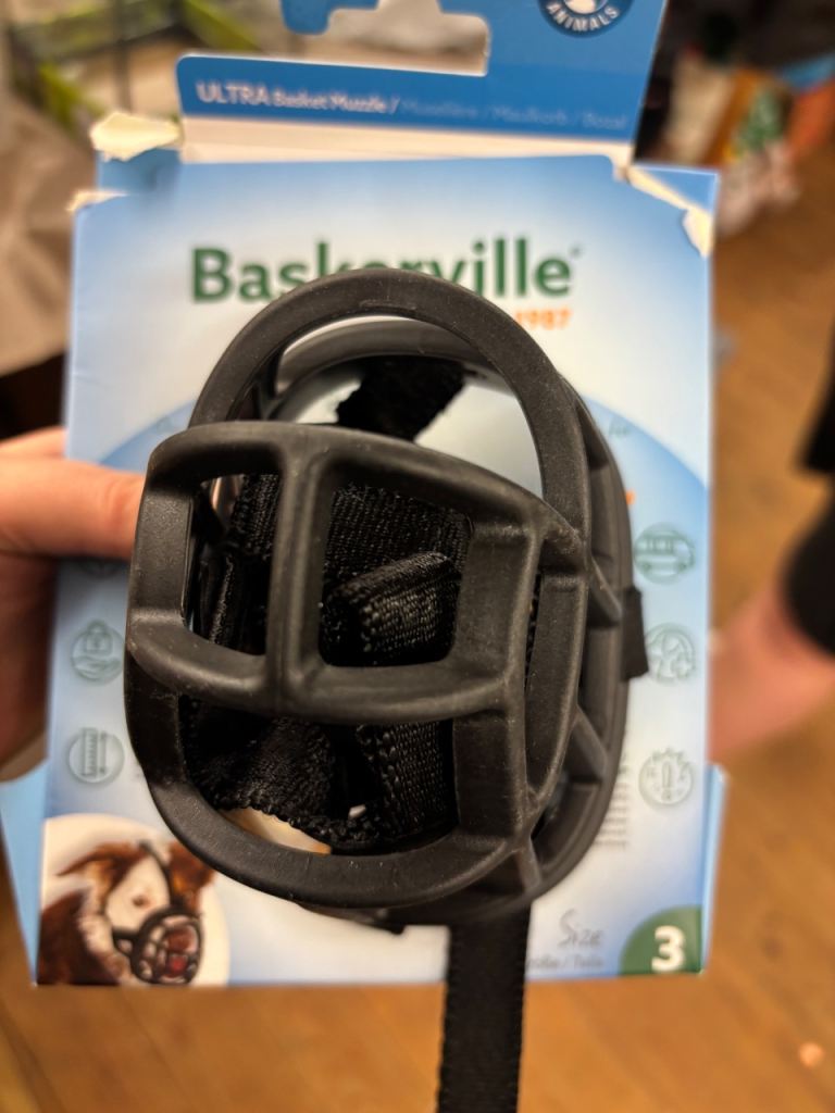 Job lot of Dog harness’s, coats, leads and muzzle