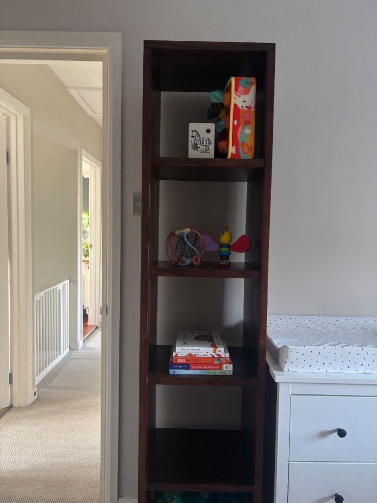 IKEA brown Kallax unit. Bookcase, shelving unit
