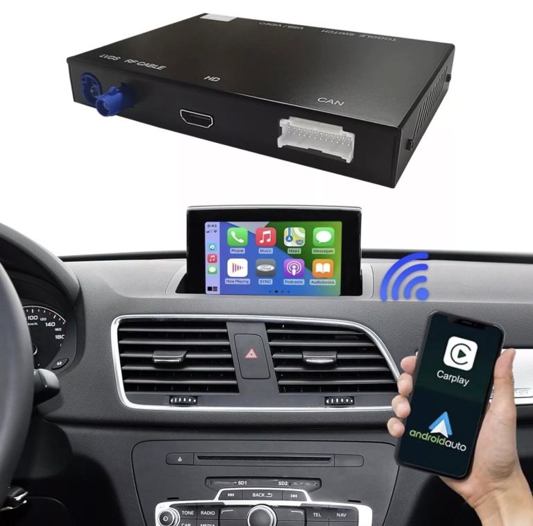 Road Top Wireless with Apple Carplay & Android Auto for Audi Q3 2014-2018 with MMI 3G