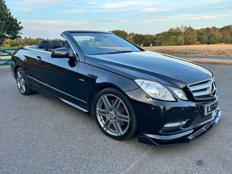 Mercedes-Benz, E CLASS, Convertible, 2012, Semi-Auto, 2143 (cc), 2 doors