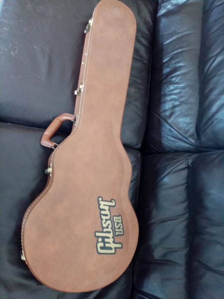 Gibson Les Paul Traditional Iced Tea 2016 plus case.