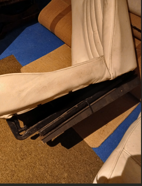 Morgan Plus 4 Pair Cream Leather Front Seats