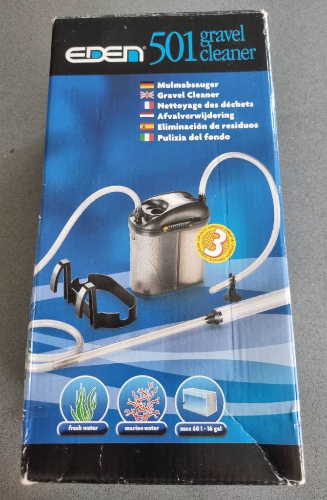 Eden 501 aquarium gravel cleaner