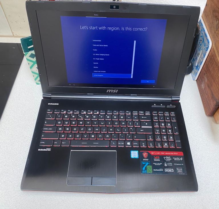 Refurbished MSI GE62VR 7RF Gaming Laptop