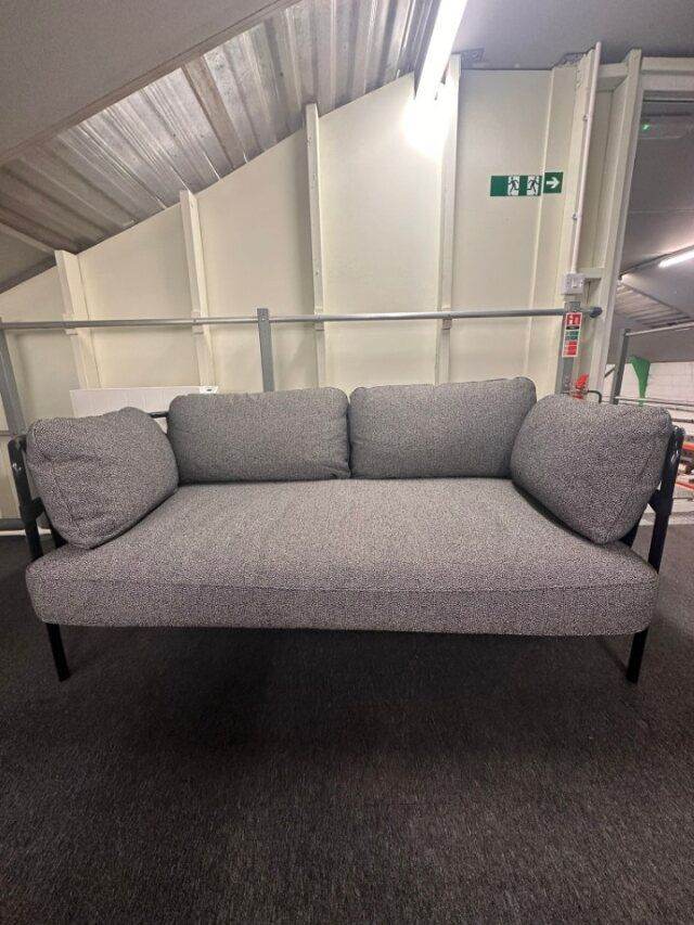 Hay Can 2 Seater Sofa - Grey -  Free Delivery Anywhere Within 100Miles of ME4