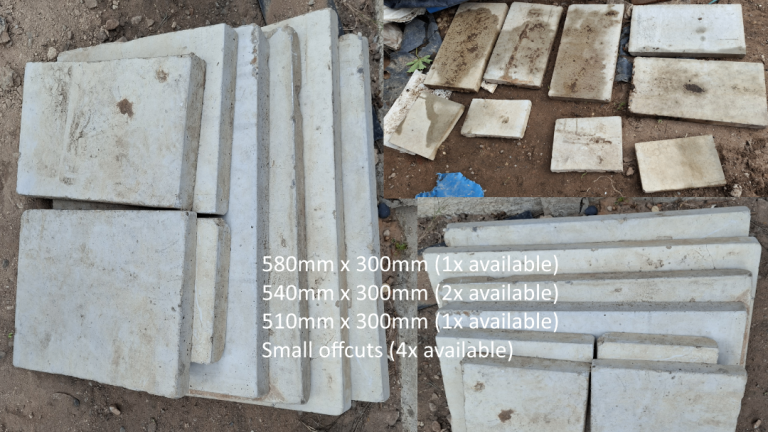 Plain Smooth Gravel Boards offcuts