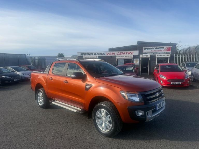 2015 ON 15 PLATE FORD RANGER WILDTRACK 4X4 3.2 AUTO D-CAB PICKUP 41K ULEZ FREE 