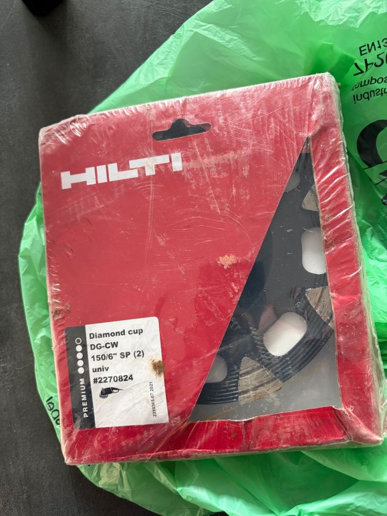 Hilti Diamond Cup DG-CW 150/6" SP(2) – Brand New